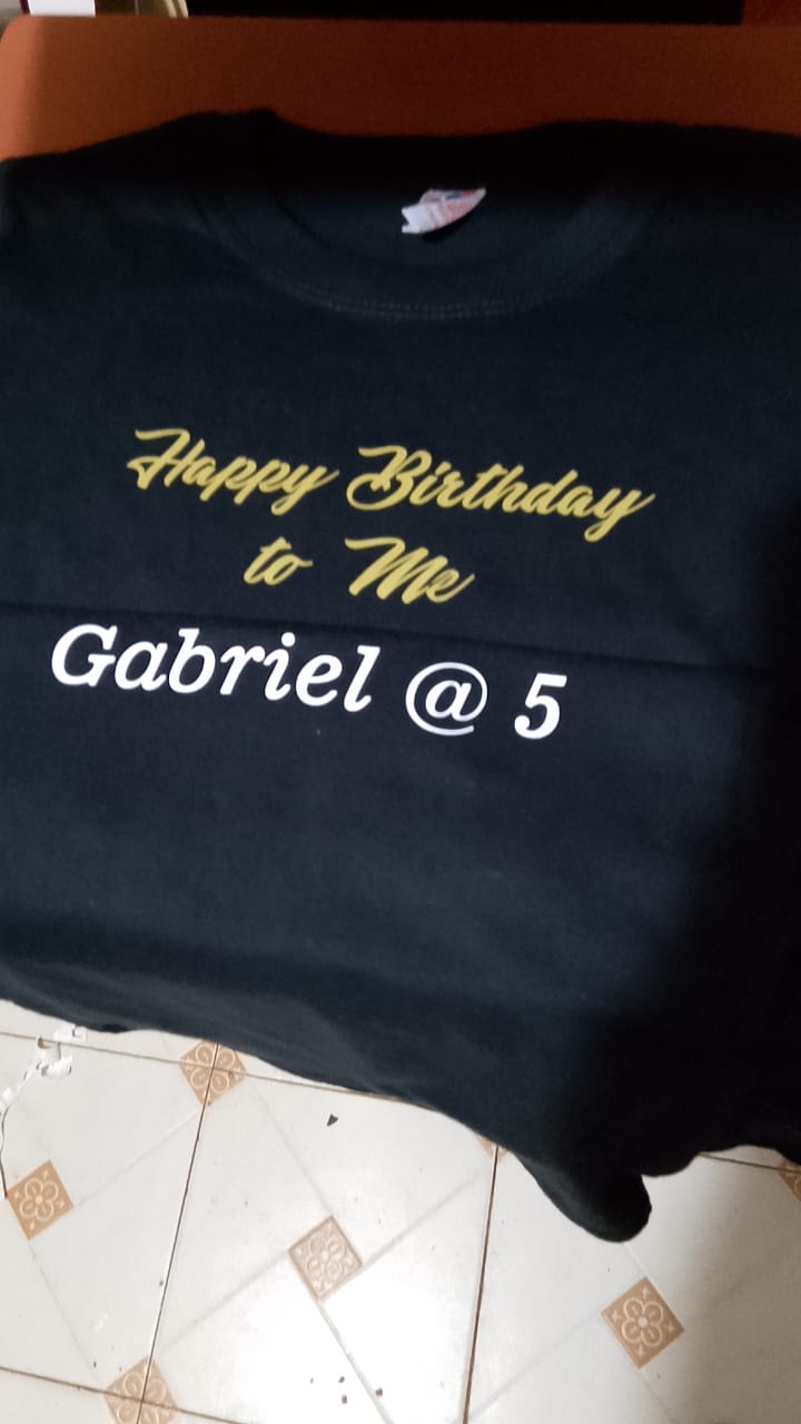 Birthday t-shirts